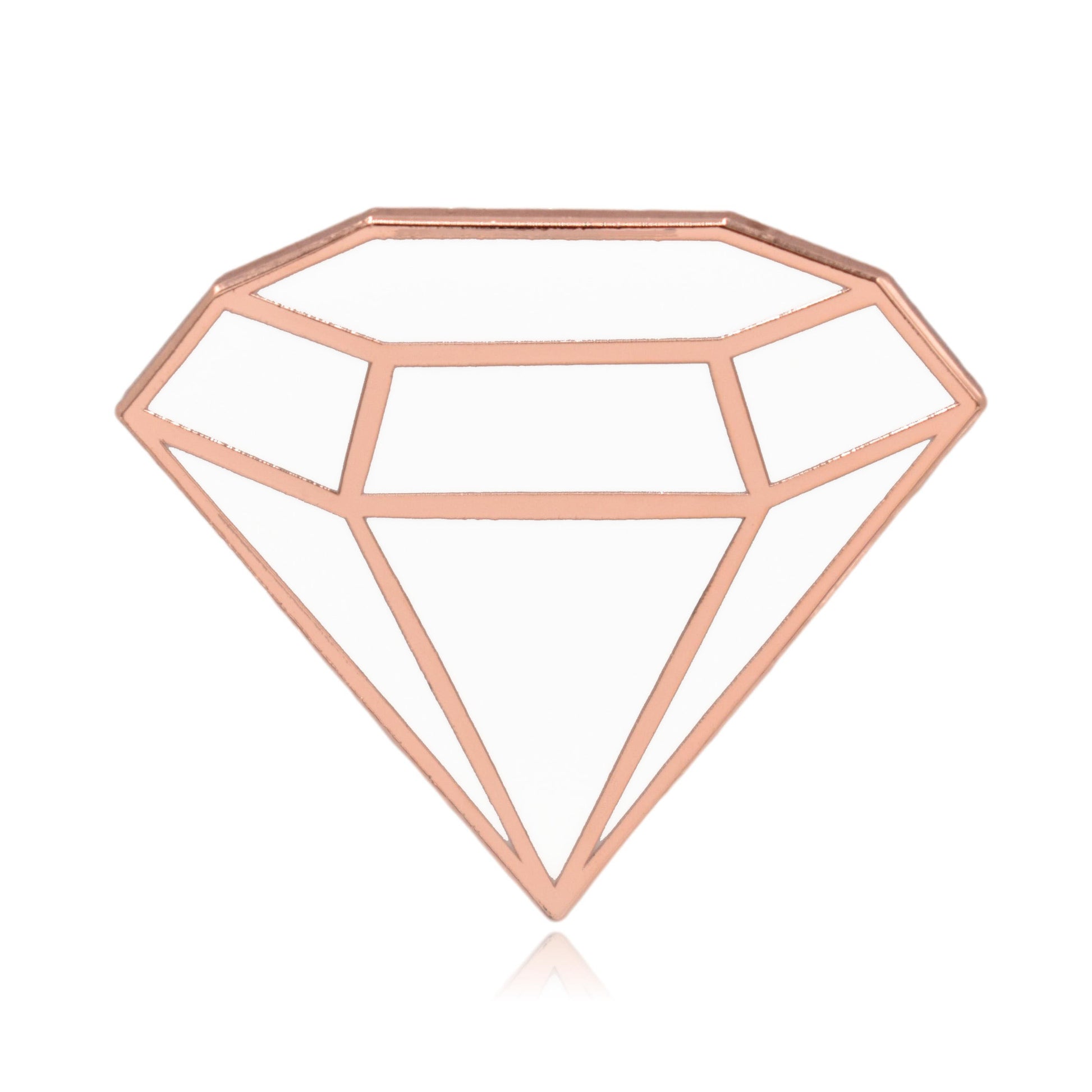Diamond Hard Enamel Lapel Pin