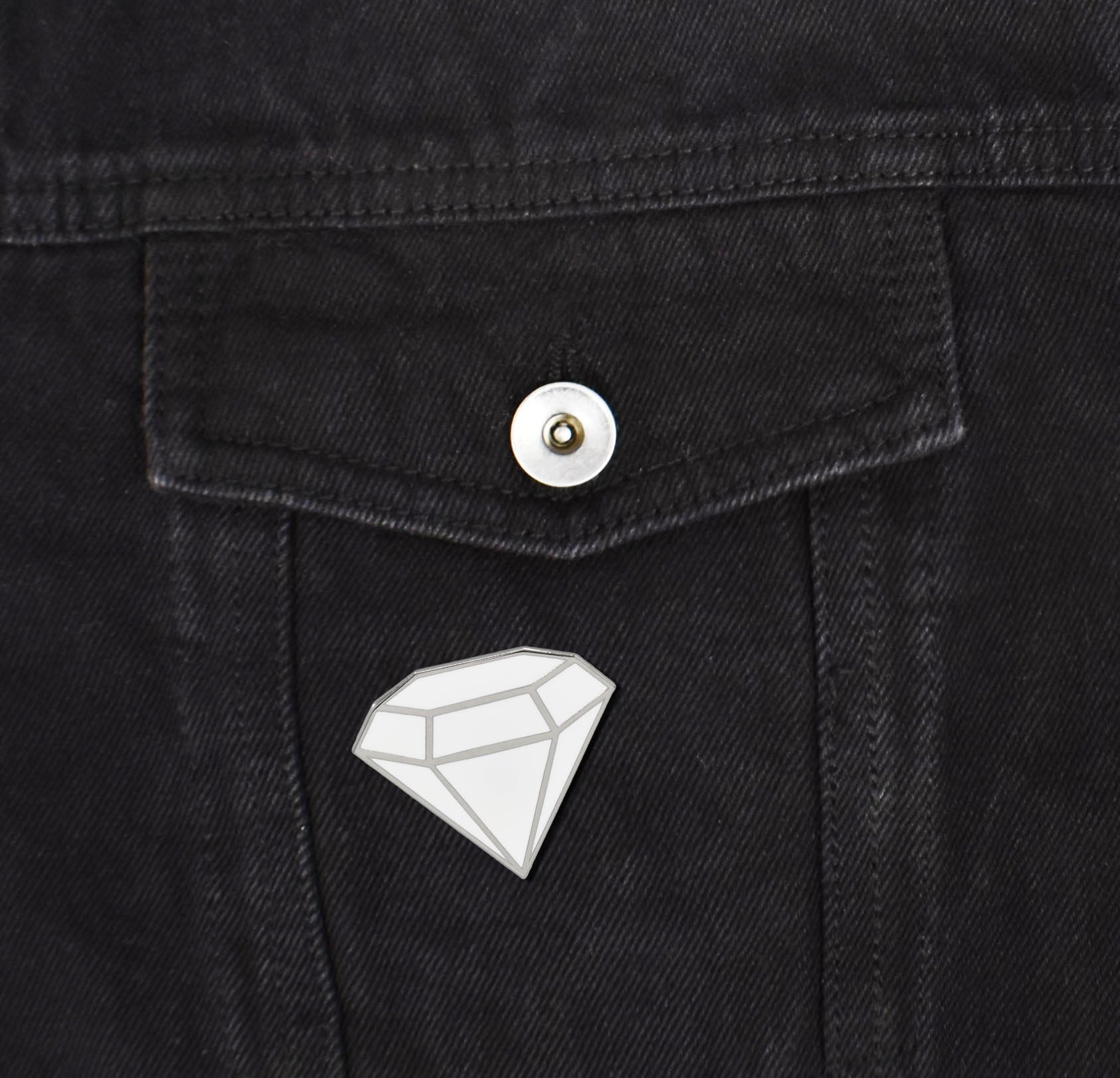 Diamond Hard Enamel Lapel Pin