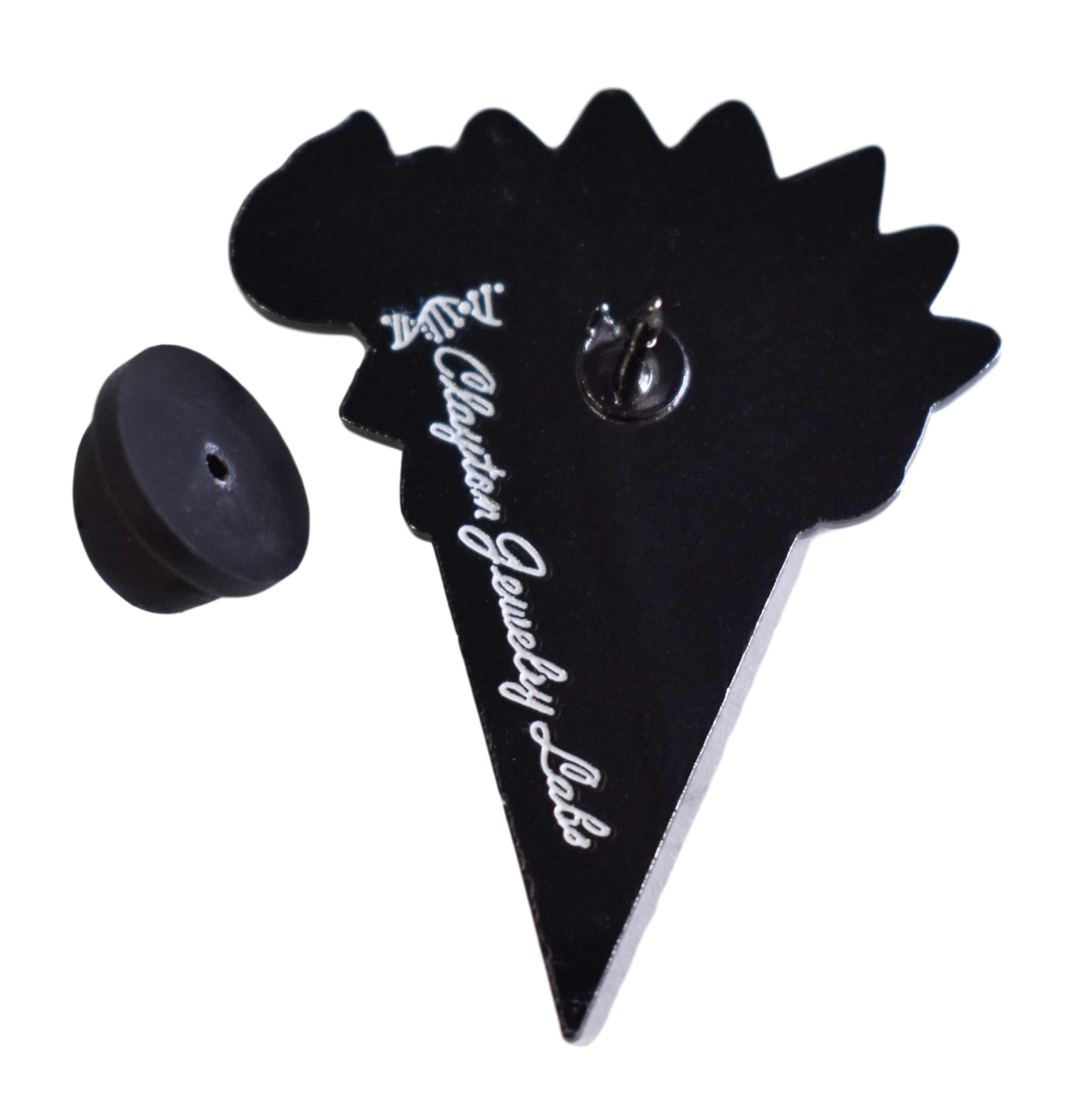 Dinocone Dinosaur Stegosaurus Hard Enamel Lapel Pin