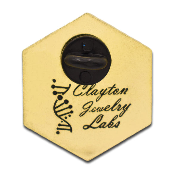 Chaotic Neutral Dice Hard Enamel Pin | Clayton Jewelry Labs