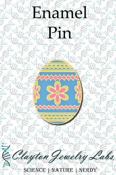 Easter Egg Hard Enamel Pin | Clayton Jewelry Labs