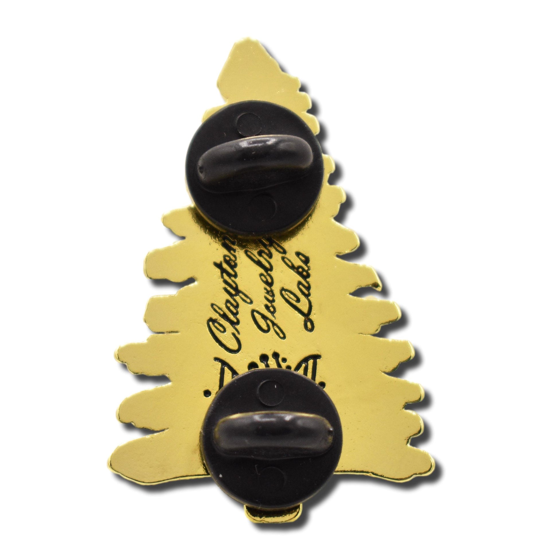 Evergreen Pine Tree Hard Enamel Pin | Clayton Jewelry Labs