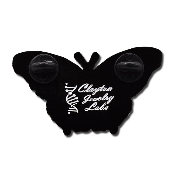 Malachite Butterfly Hard Enamel Pin - Clayton Jewelry Labs