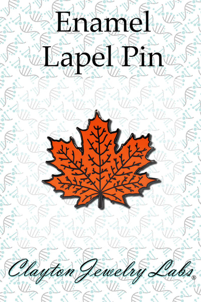 Maple Leaf Hard Enamel Lapel Pin
