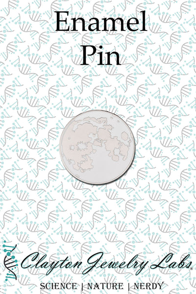 Moon Hard Enamel Pin | Clayton Jewelry Labs