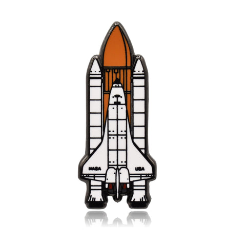NASA Space Shuttle Hard Enamel Pin - Clayton Jewelry Labs