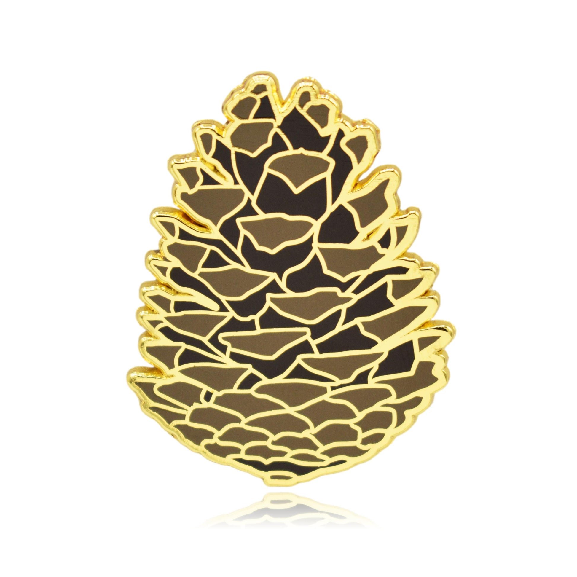 Pinecone Hard Enamel Lapel Pin