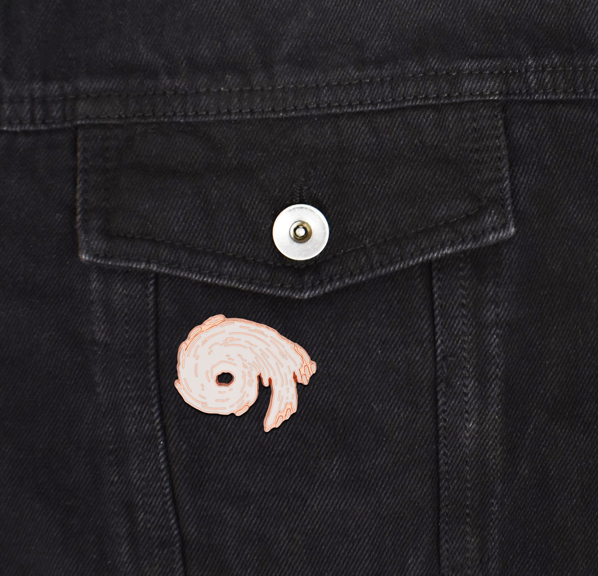 Hurricane Hard Enamel Pin | Clayton Jewelry Labs