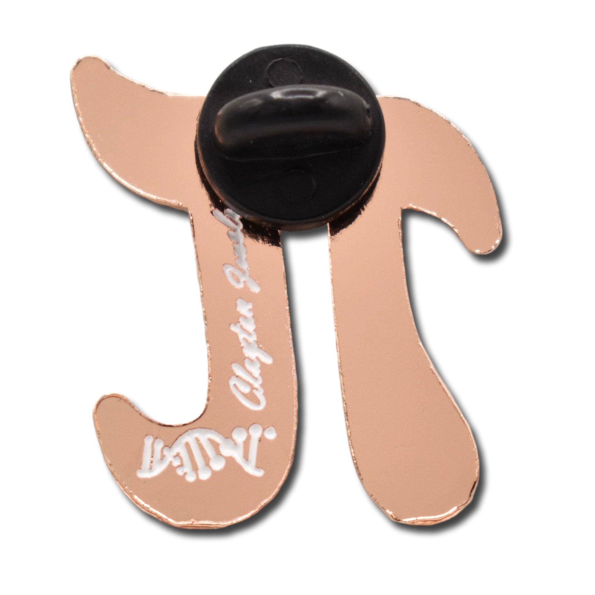Pi Symbol Math Hard Enamel Pin | Clayton Jewelry Labs