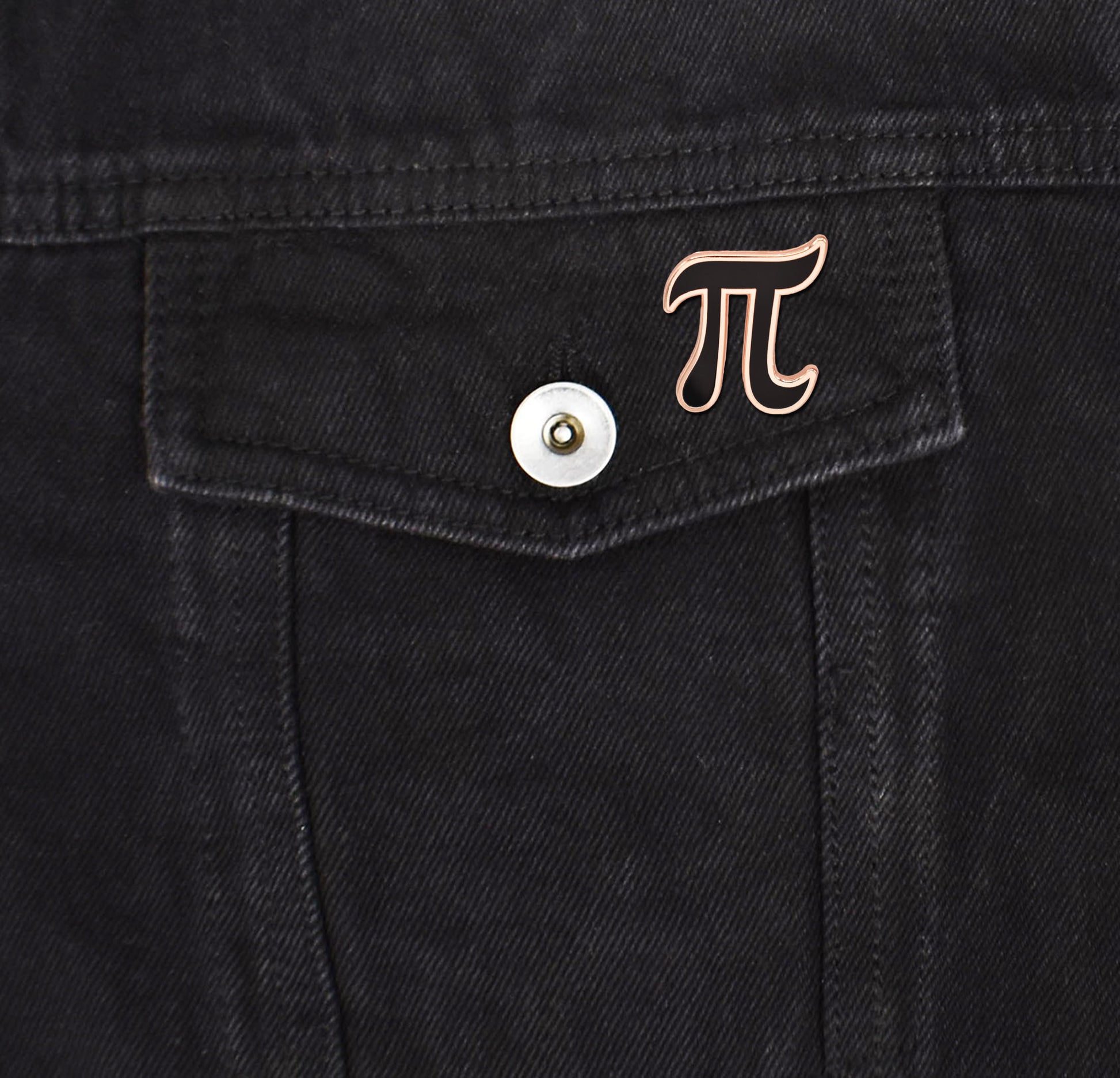 Pi Symbol Math Hard Enamel Pin | Clayton Jewelry Labs
