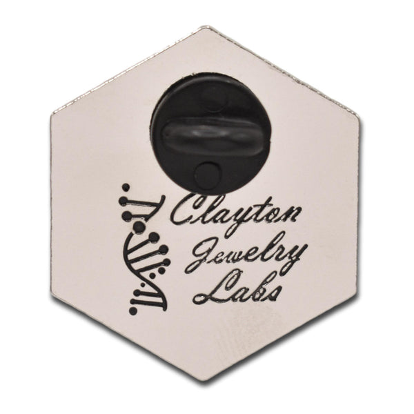 Chaotic Evil Dice Hard Enamel Pin | Clayton Jewelry Labs