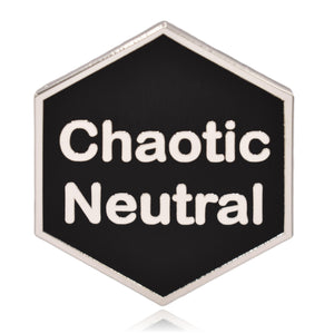 Chaotic Neutral Dice Hard Enamel Pin | Clayton Jewelry Labs