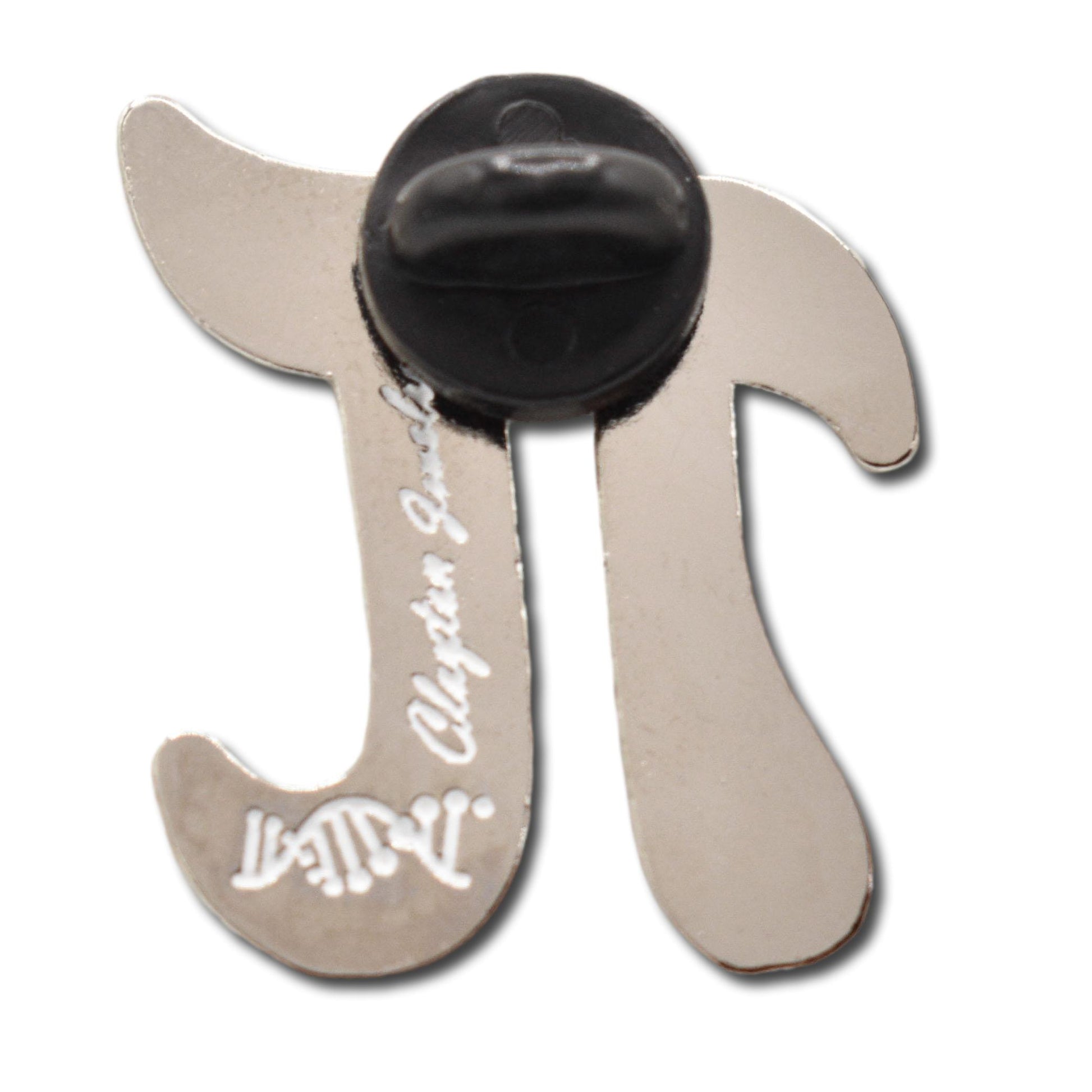 Pi Symbol Math Hard Enamel Pin | Clayton Jewelry Labs