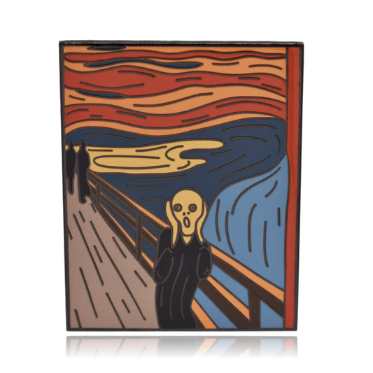 The Scream Edvard Munch Hard Enamel Pin | Clayton Jewelry Labs