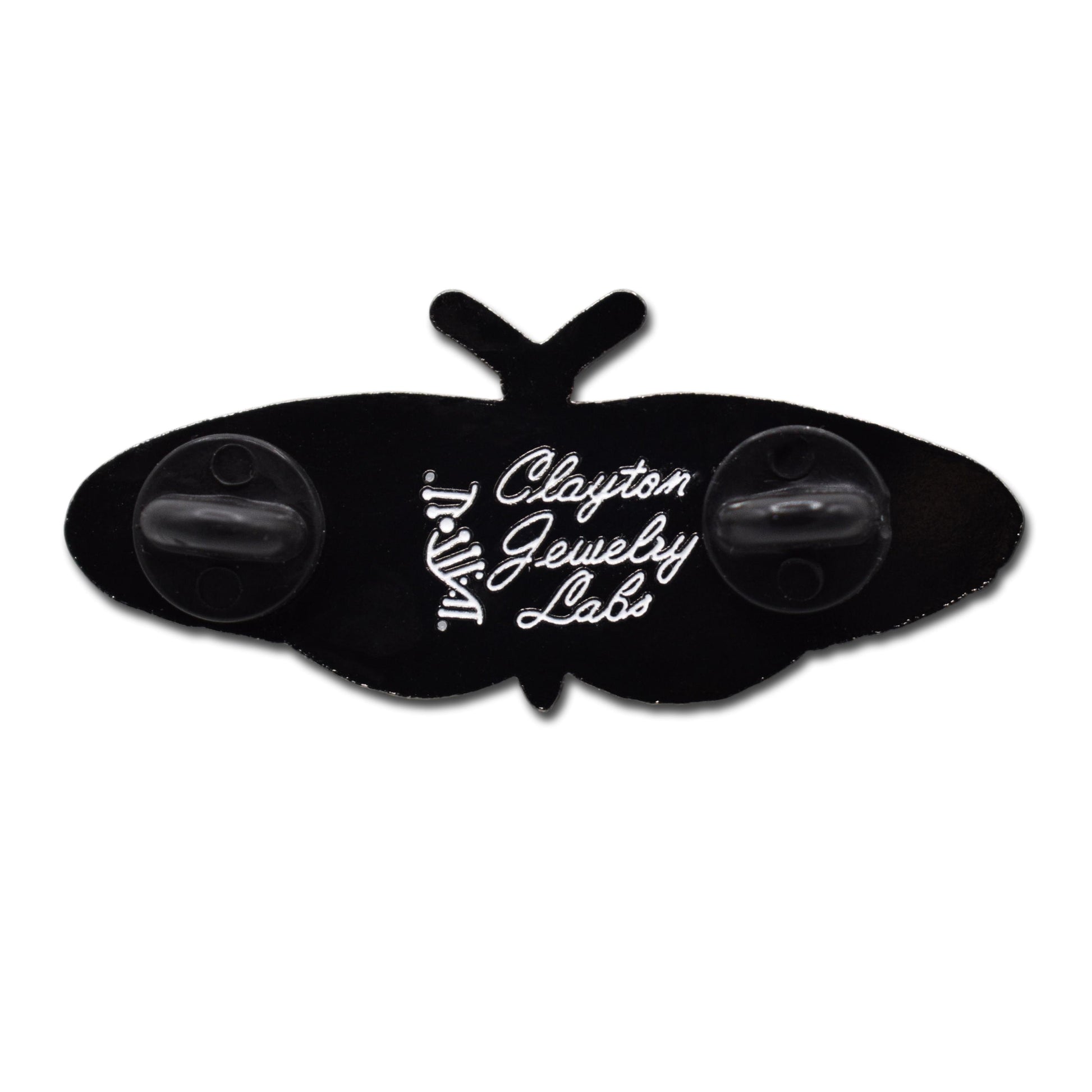 Tiger Longwing Butterfly Hard Enamel Pin - Clayton Jewelry Labs