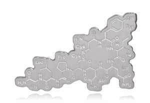 Oxytocin Molecule Pin