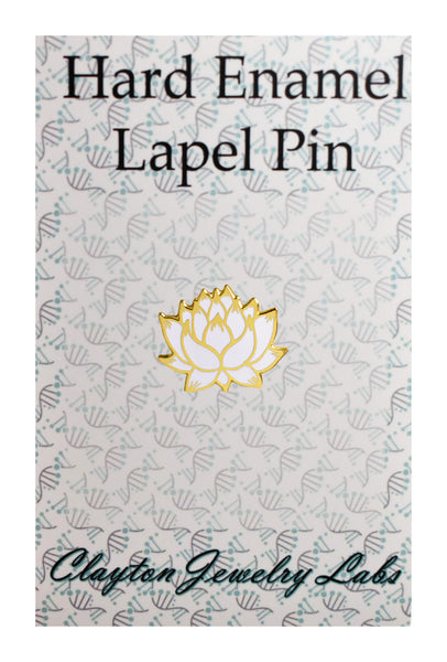 Lotus Flower Enamel Pin